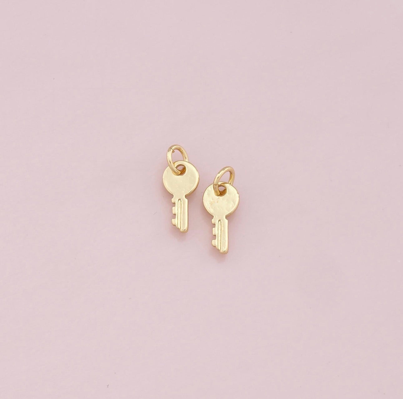 gold key charm
