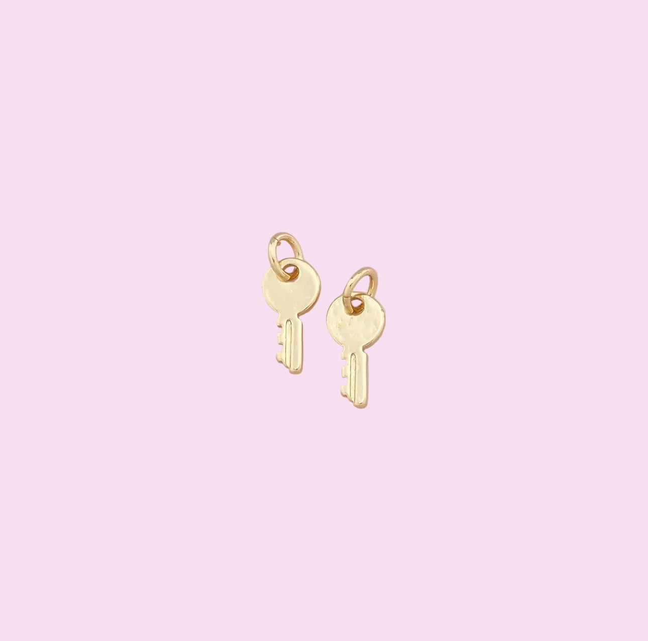 gold key charm