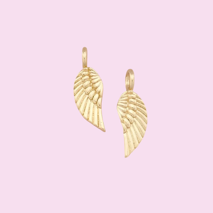 gold wing charm