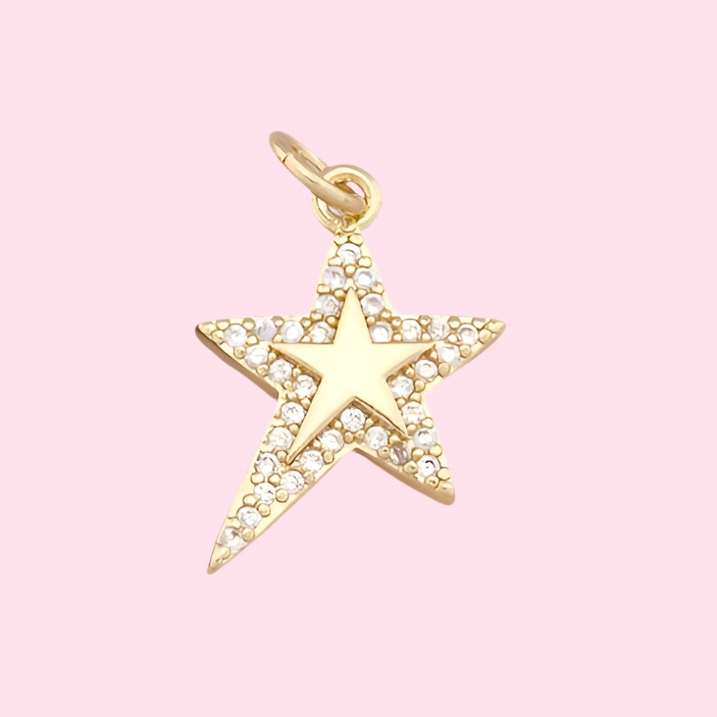 gold star charm