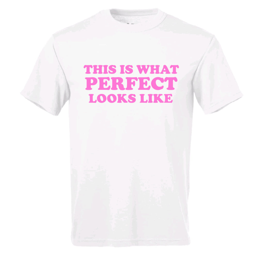 this is what perfect looks like t-shirt