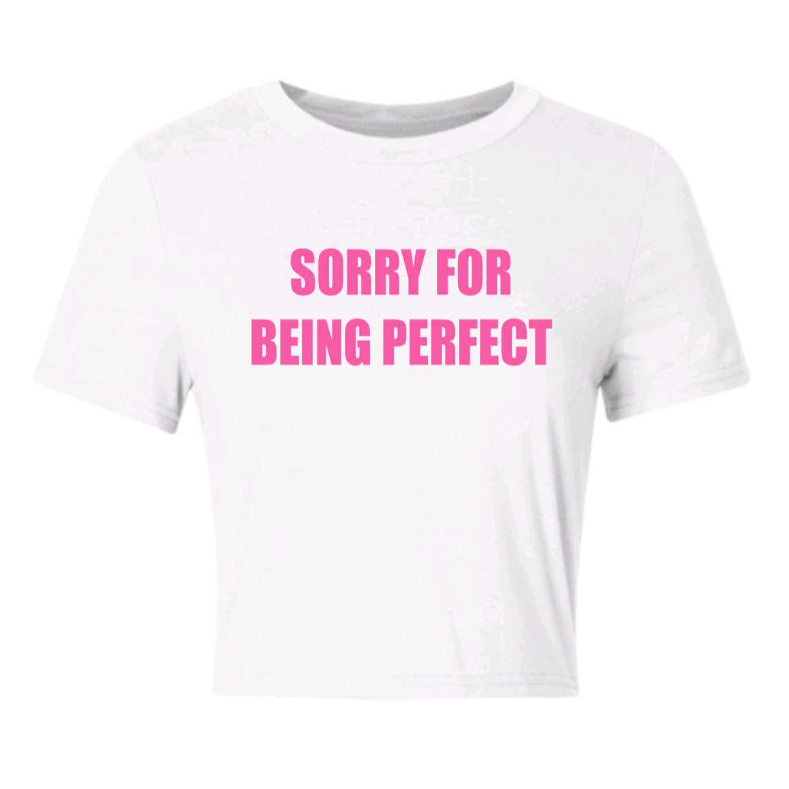 sorry for being perfect tee