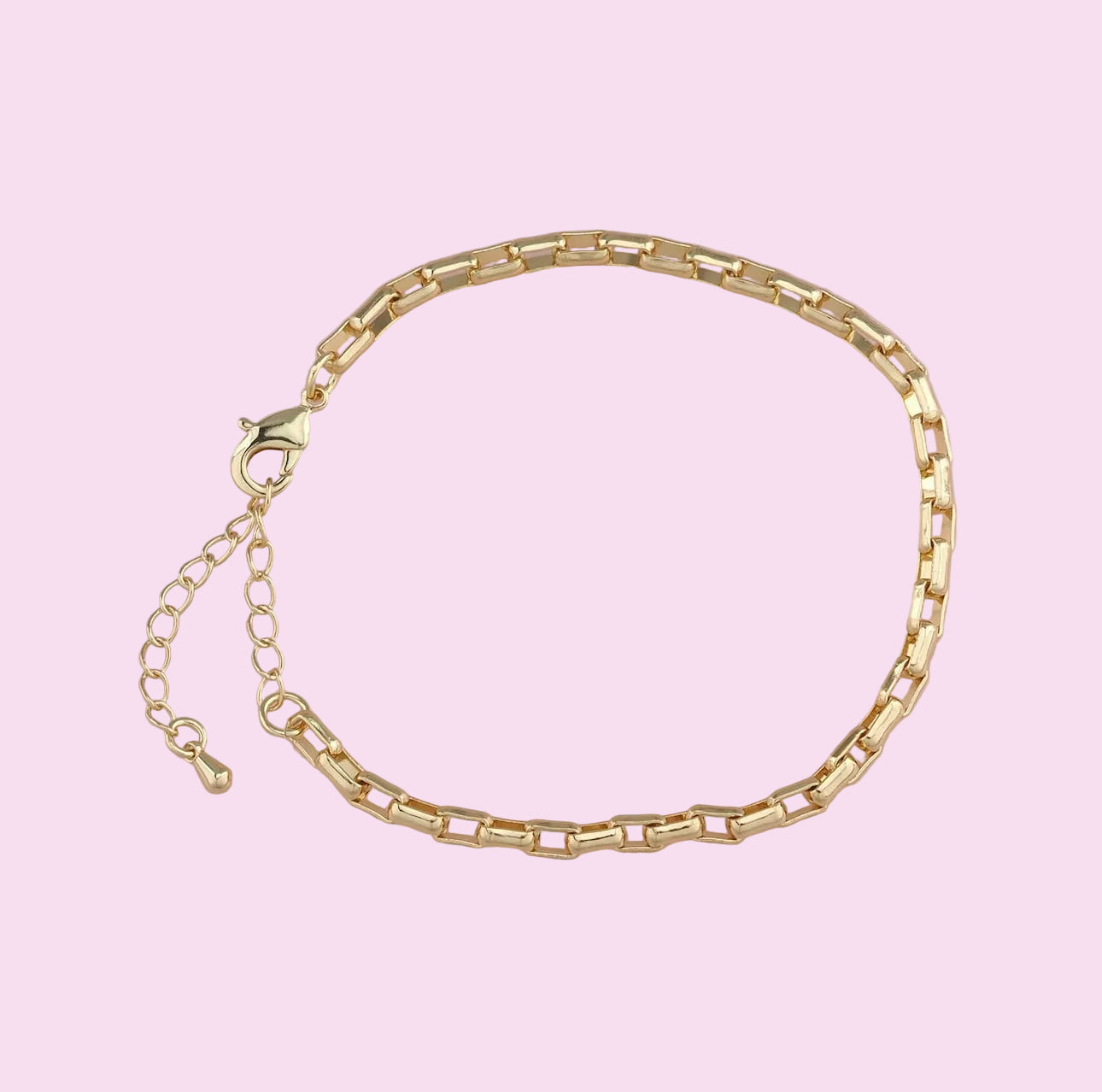 gold clip bracelet