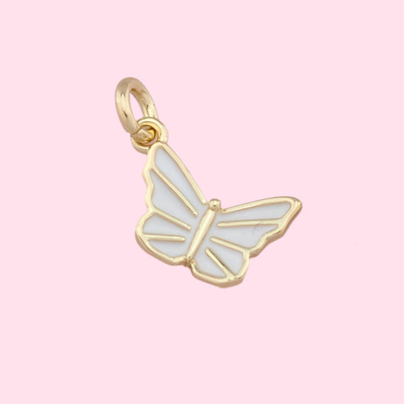 gold butterfly charm
