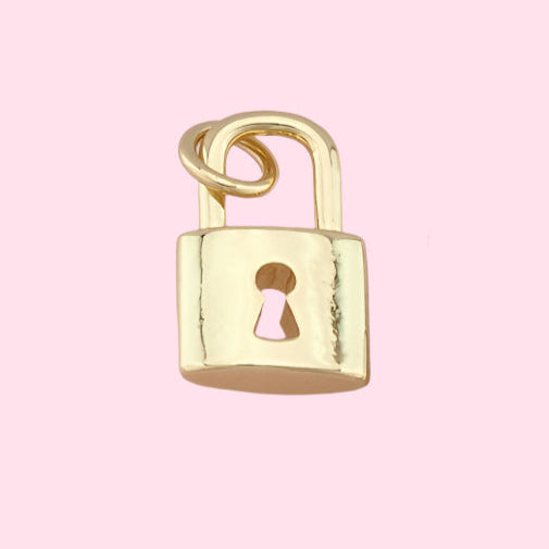 gold locket charm