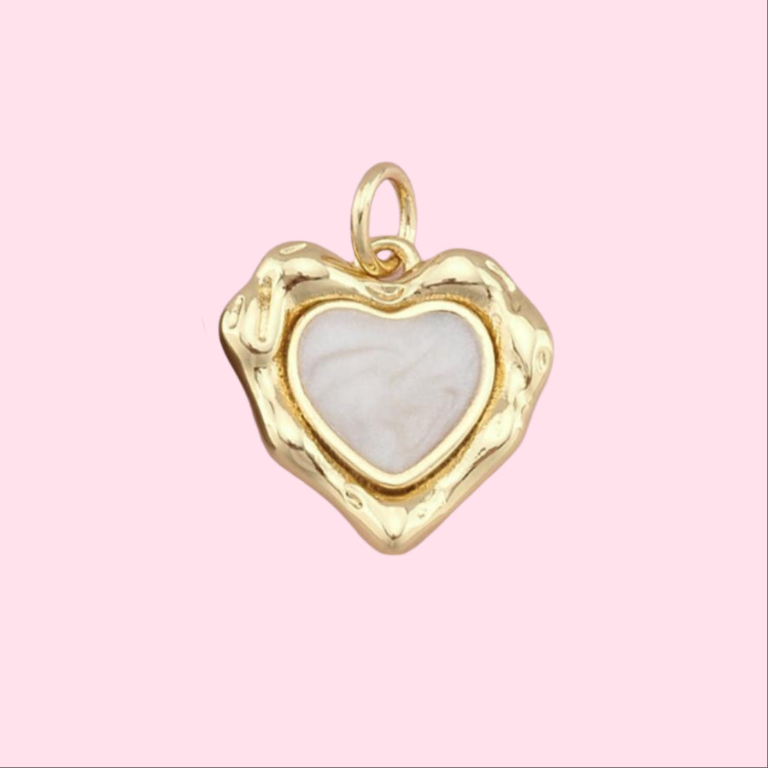 gold heart charm