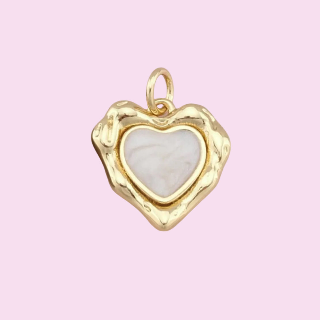 gold heart charm