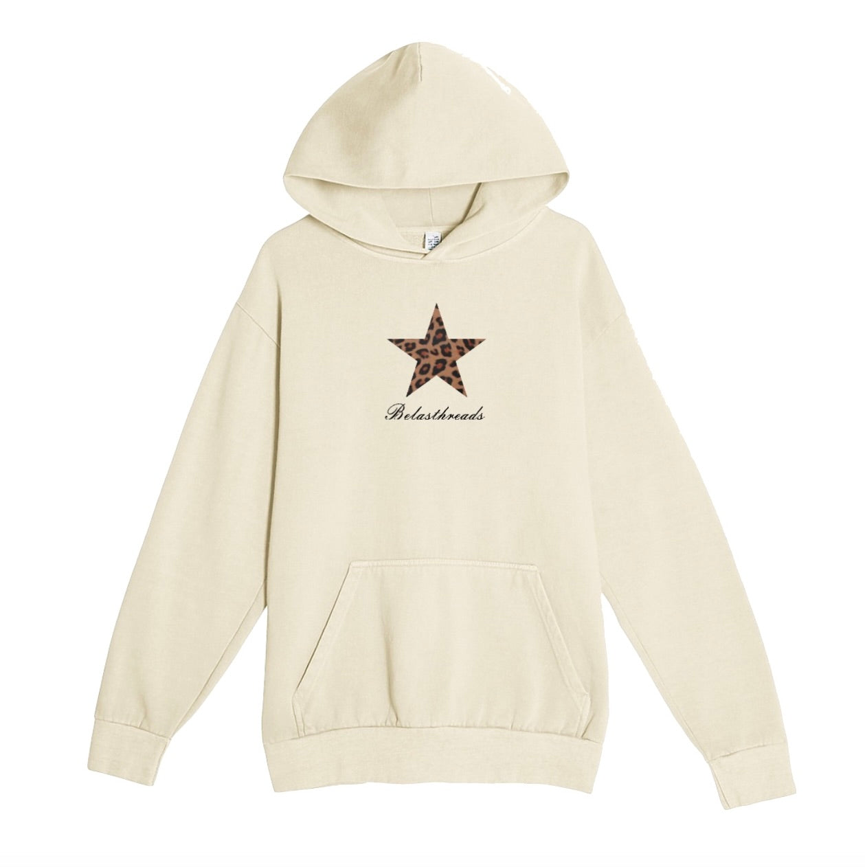 BT leopard star hoodie