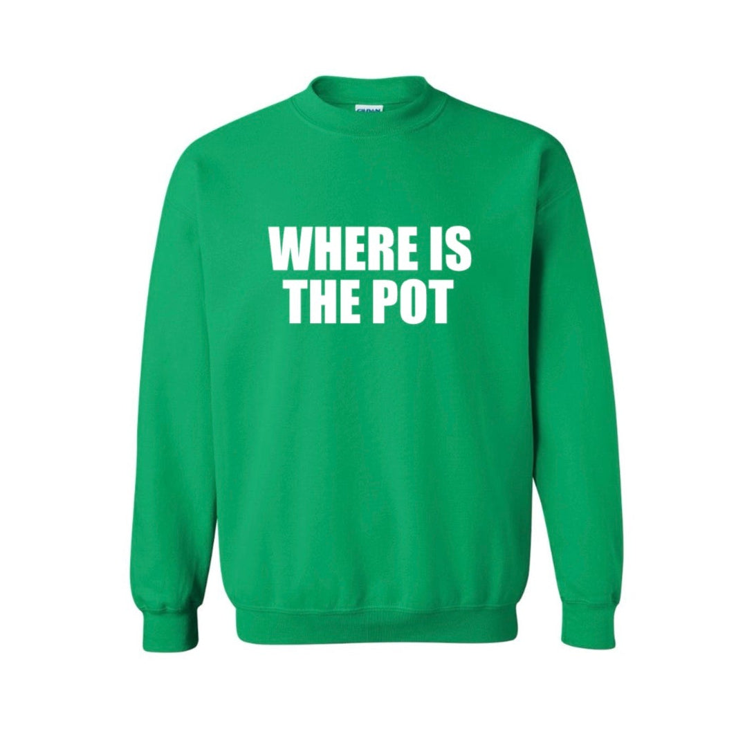 where’s the pot crewneck