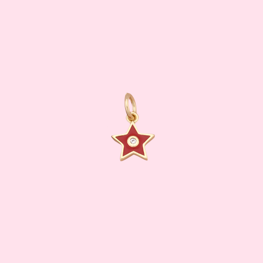 red star charm