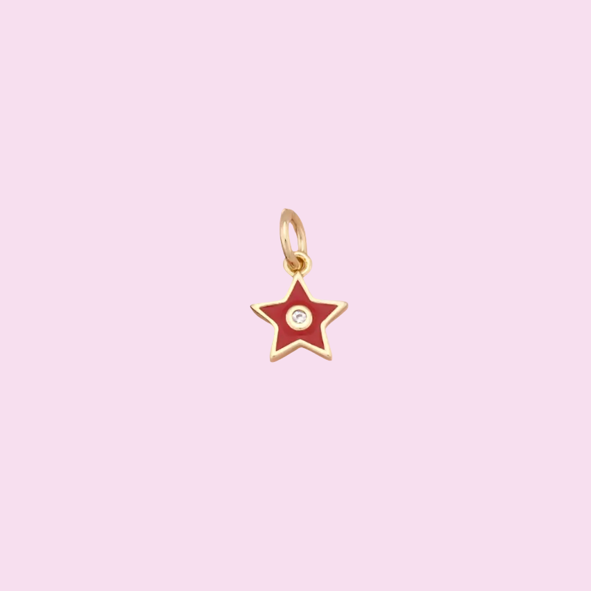 red star charm