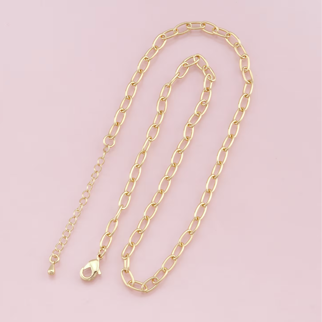 gold oval chain