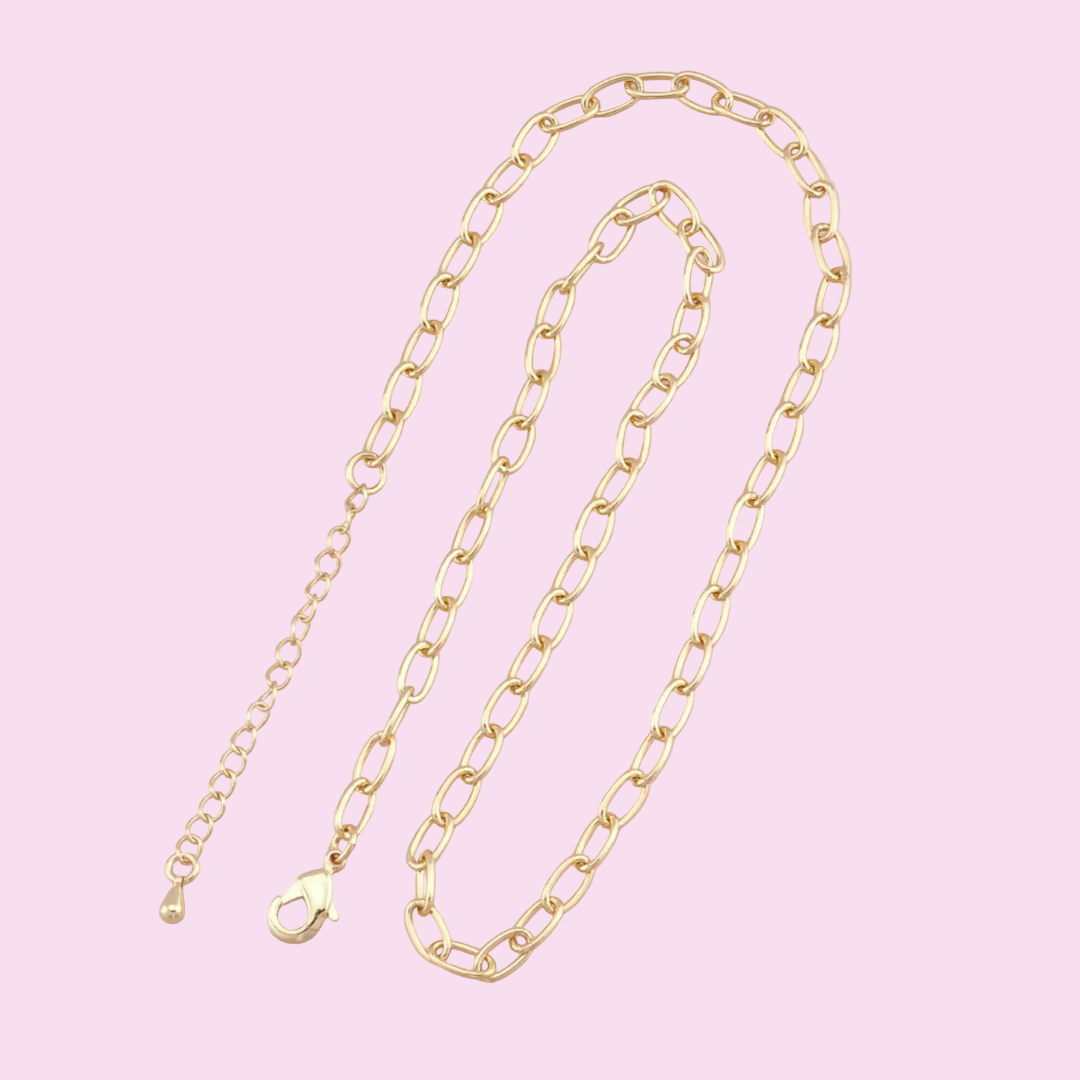 gold oval chain