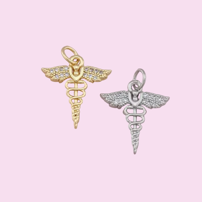 healthcare gold charm