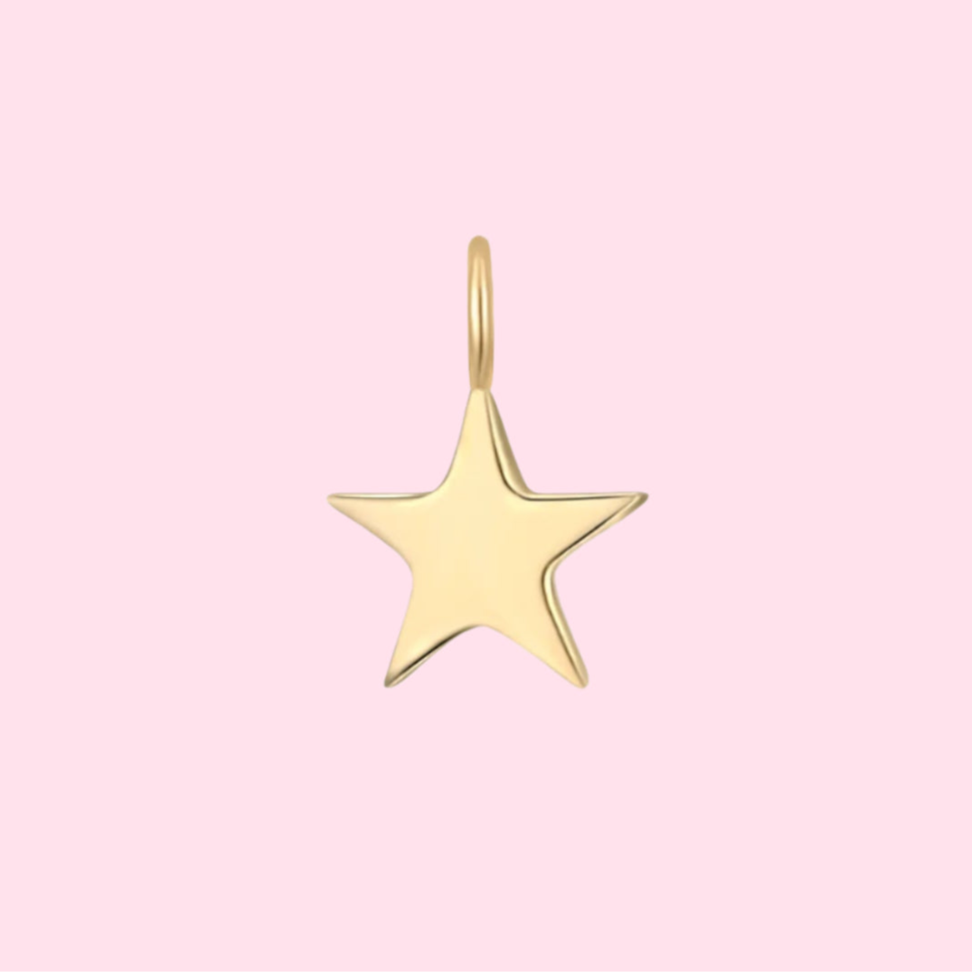 gold star charm