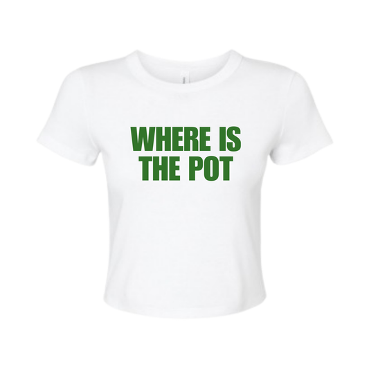 where’s the pot baby tee