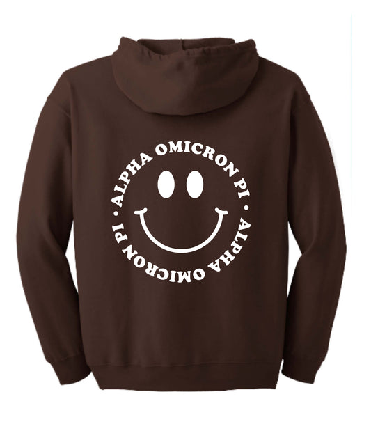 smiley hoodie