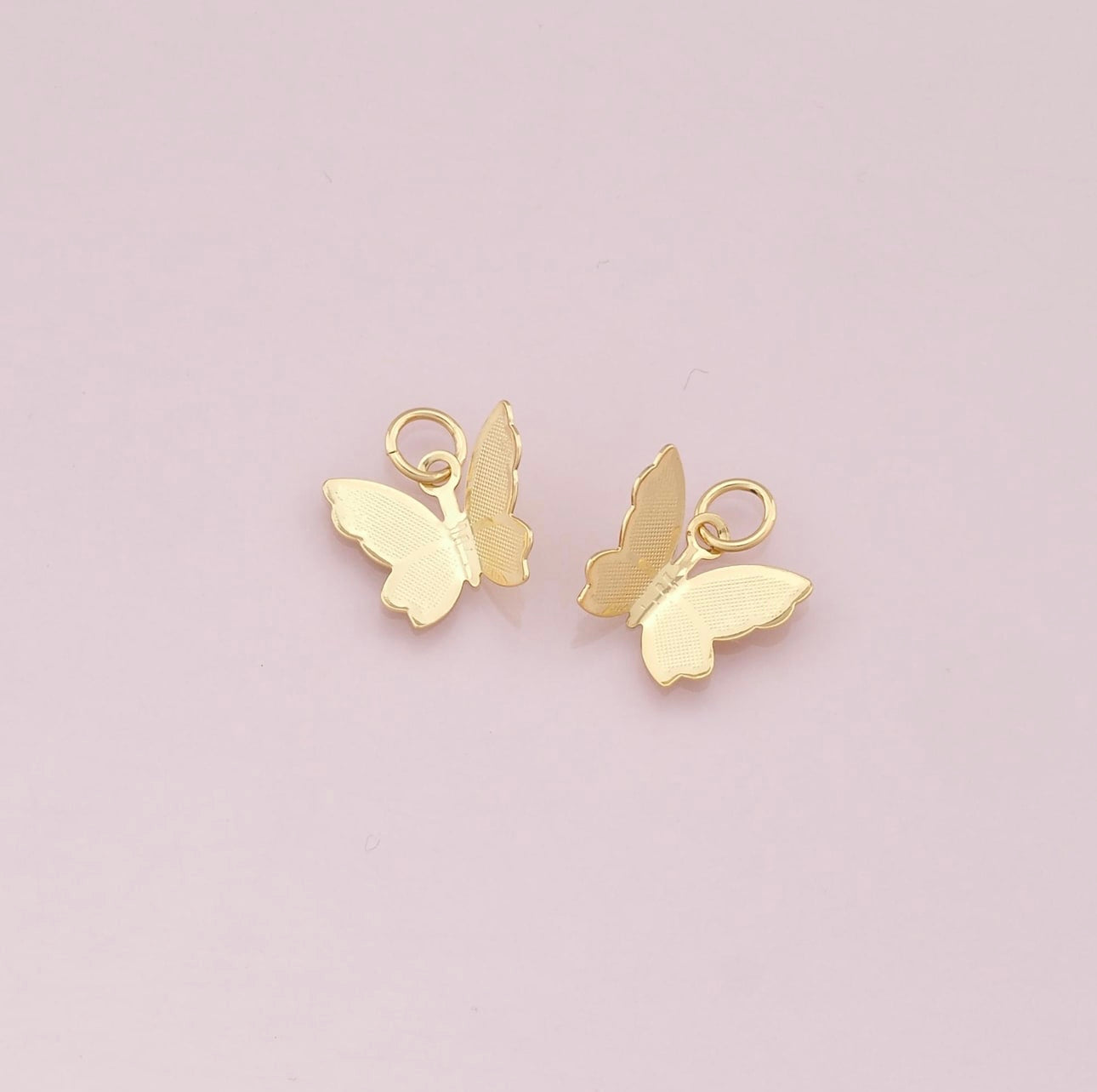 gold butterfly charm