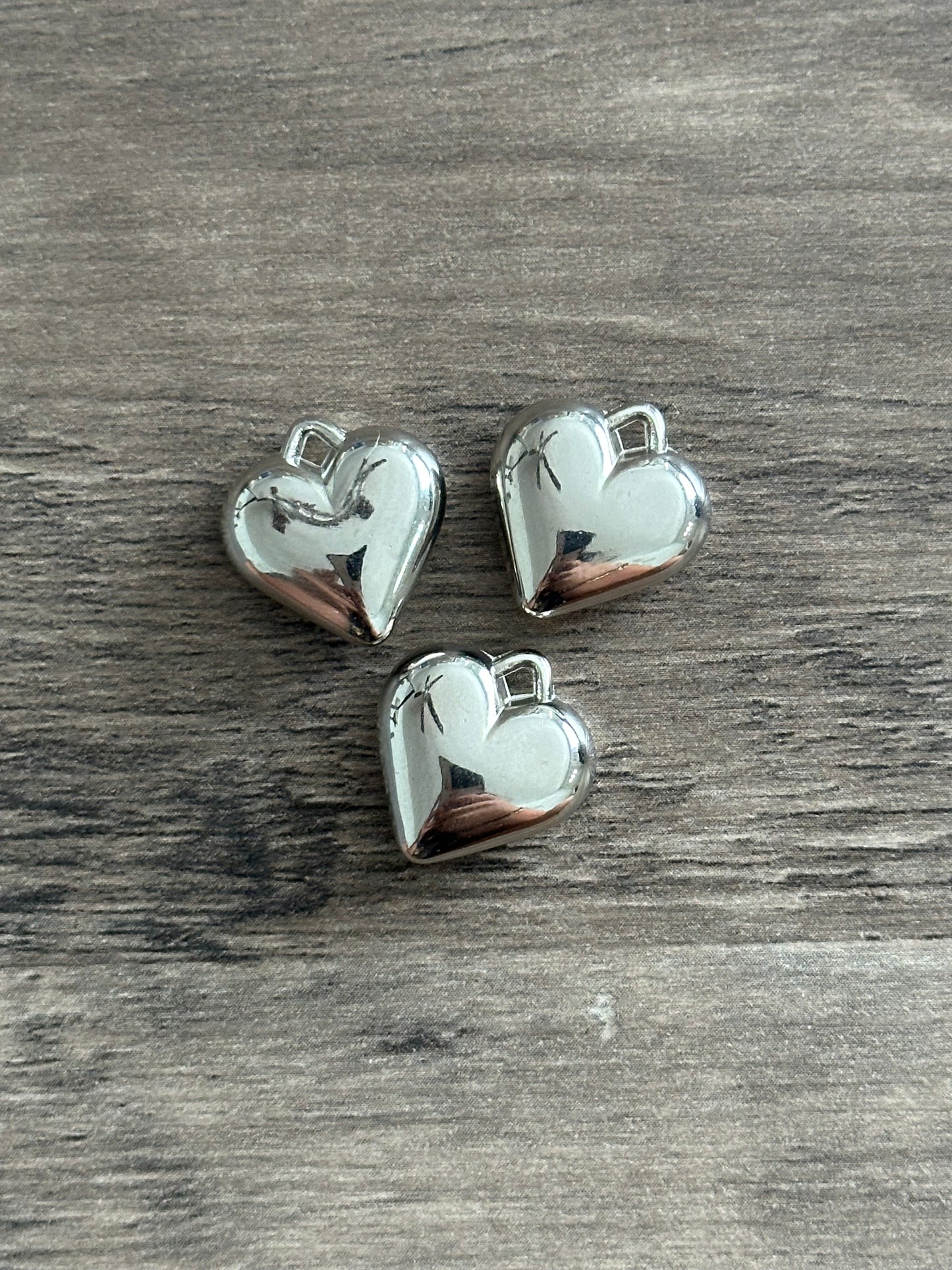 silver heart charm