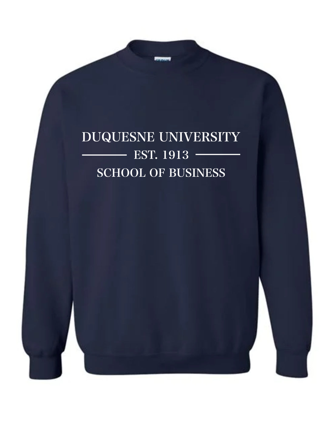 school of business crewneck