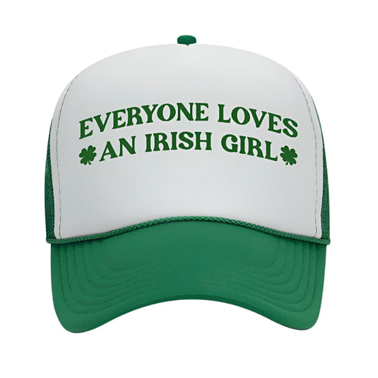 everyone loves an irish girl hat