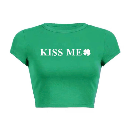 kiss me tee