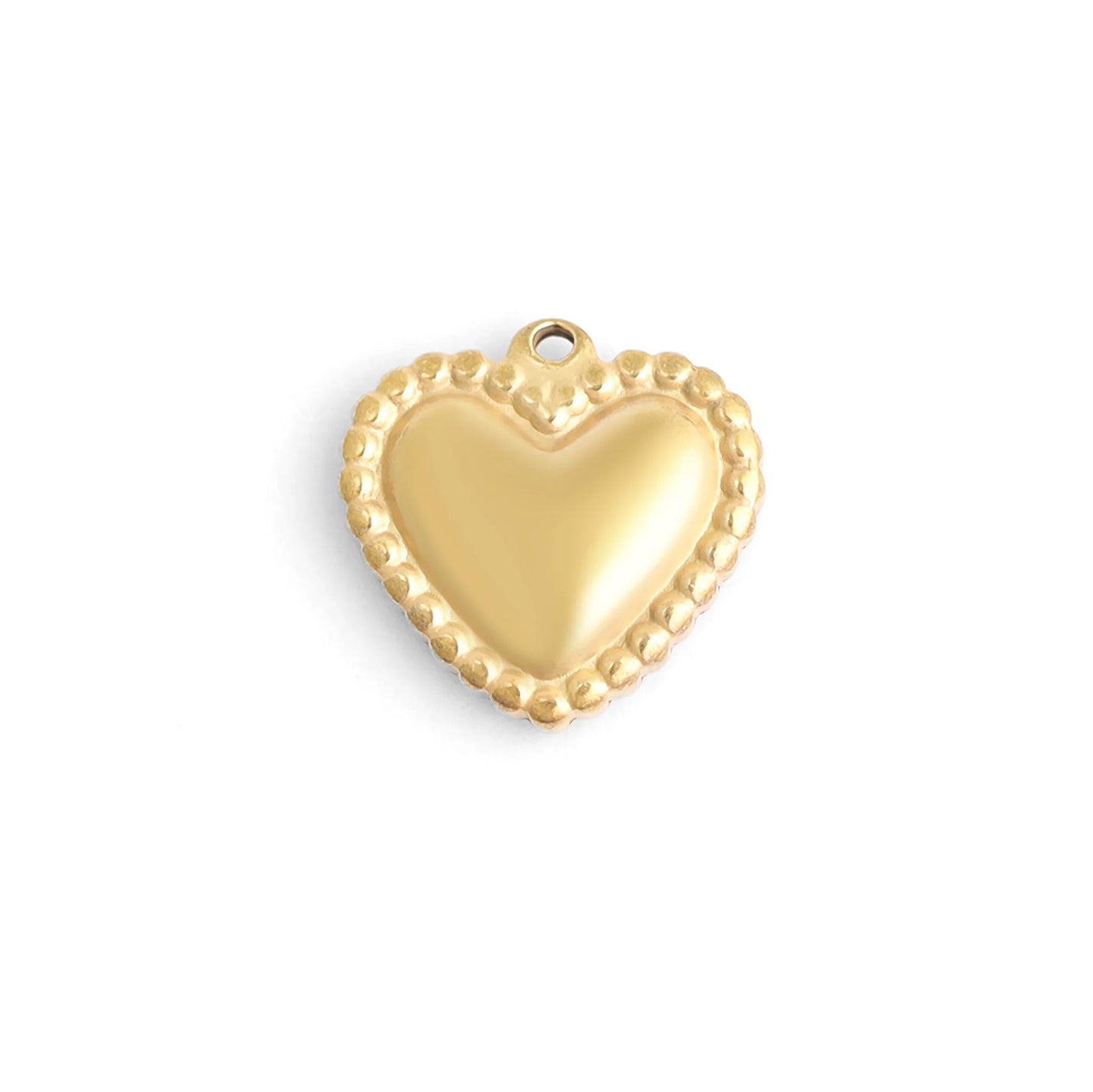 gold heart charm