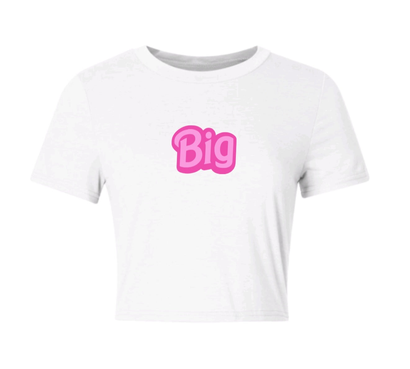 white barbie tee