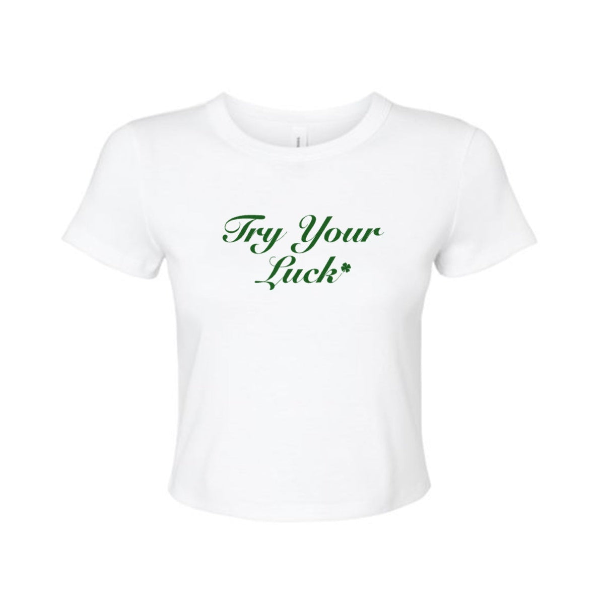 try your luck baby tee