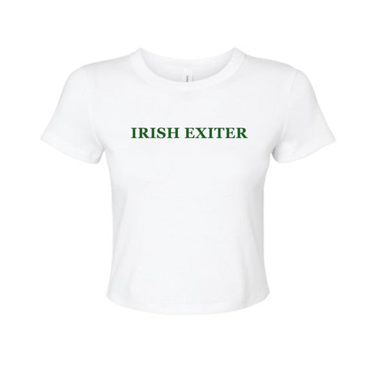 irish exiter baby tee