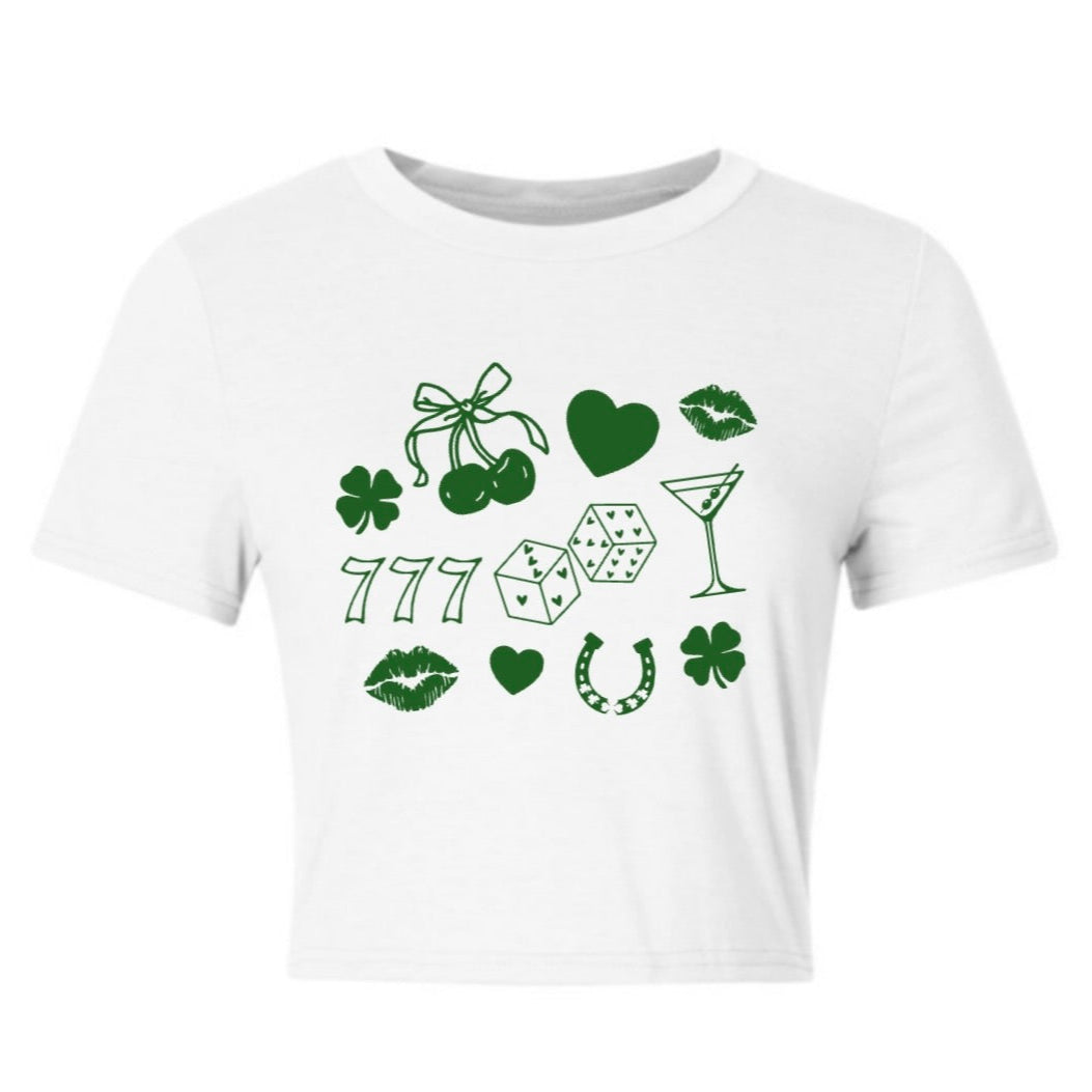 martini tee - saint patrick's day collection