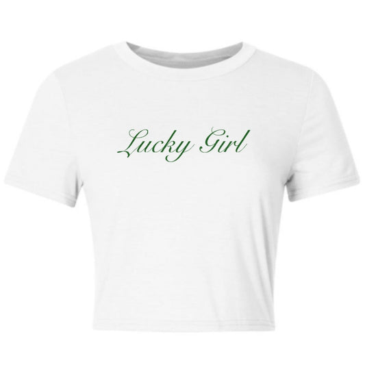 lucky girl tee - saint patrick's day collection